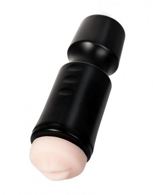 Мастурбатор-ротик A-Toys в черной колбе - A-toys - в Нефтекамске купить с доставкой