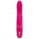 Розовый перезаряжаемый вибратор Rabbit Slimline Curve Rechargeable - 24 см. - Happy Rabbit купить в Нефтекамске с доставкой в Orgasmix.ru Розовый перезаряжаемый вибратор Rabbit Slimline Curve Rechargeable - 24 см. - Happy Rabbit