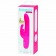 Розовый перезаряжаемый вибратор Rabbit Slimline Curve Rechargeable - 24 см. - Happy Rabbit купить в Нефтекамске с доставкой в Orgasmix.ru Розовый перезаряжаемый вибратор Rabbit Slimline Curve Rechargeable - 24 см. - Happy Rabbit