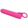 Розовый мини-вибромассажер с кольцом Ladon - 13,5 см. - Baile купить в Нефтекамске с доставкой в Orgasmix.ru Розовый мини-вибромассажер с кольцом Ladon - 13,5 см. - Baile