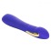 Фиолетовый вибратор с электростимуляцией Intimate E-Stimulator Petite Wand - 18,5 см. - California Exotic Novelties - купить с доставкой в Нефтекамске