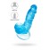Голубой реалистичный фаллоимитатор Indy - 15,8 см. - A-toys