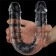 Прозрачный двусторонний фаллоимитатор Flawless Clear Double Dildo - 30 см. - Lovetoy