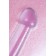 Фиолетовый фаллоимитатор Jelly Dildo M - 18 см. - Toyfa Basic