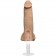 Телесный фаллоимитатор-реалистик Signature Cocks Pierce Paris со съемной присоской - 23,5 см. - Doc Johnson купить с доставкой в интернет-магазине Orgasmix в Нефтекамске Телесный фаллоимитатор-реалистик Signature Cocks Pierce Paris со съемной присоской - 23,5 см. - Doc Johnson