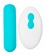 Голубая вибропуля Tnim с пультом ДУ - A-toys купить в Нефтекамске с доставкой в Orgasmix.ru Голубая вибропуля Tnim с пультом ДУ - A-toys